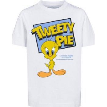 Looney Tunes Classic Tweety Pie T-Shirt für Kinder, weiß