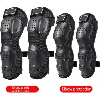 4-Piece Motorcycle Knee Safety Gear