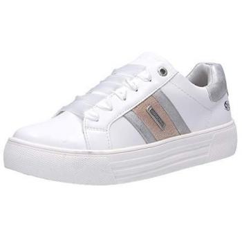 Dockers Femmes Sneakers, 42 BM220.610.592, Weiß – 613162