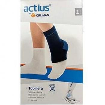 Tobillera Elástica Actius T1 para Soporte y Protección de Tobillos