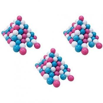 Palline Knorrtoys 6 cm: Rosa, Crema e Azzurro chiaro