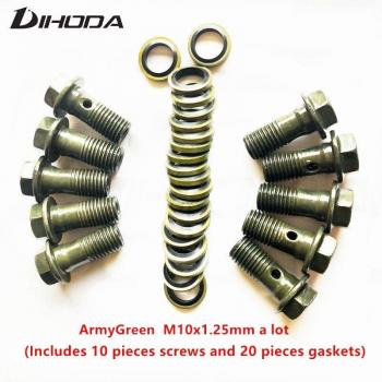 Motorcycle Brake Hose Banjo Bolt M10x1.25mm