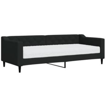 Meuble multifonction chambre‑salle de séjour 80x200 cm – noir