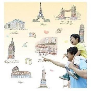 Top Ten Arquitectura en Pegatinas de Pared