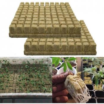Hydroponic Seed Raising Rockwool Sheets (50/100 pcs)