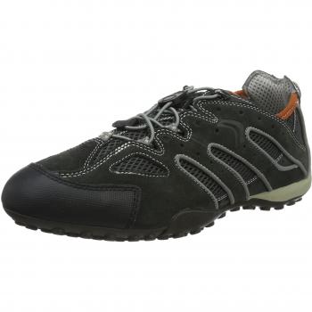Geox Herren Uomo Snake J Low-Top Sneaker, Grau, Size 41 EU