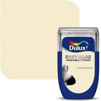 Dulux Easycare Washable & Tough Tester Paint, Daffodil White, 30ml