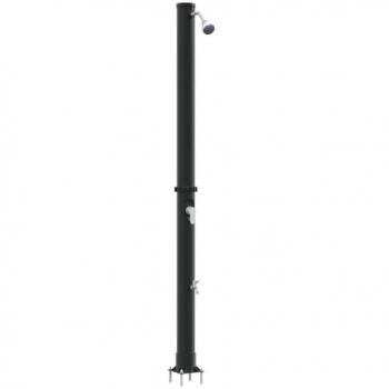 Douche à eau chaude solaire extérieure 217 cm, 20 L d'eau