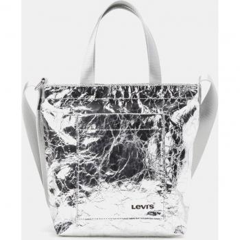Sac à main Levi's MINI ICON TOTE Argenté Unique