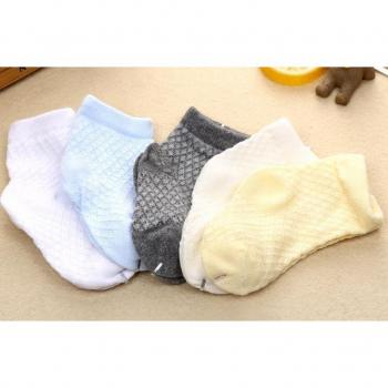 Anyongzu 6 Pairs Baby Socks with Princess Bear Design