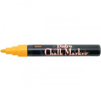 Uchida Marvy Broad Tip Chalk Marker, Fluorescent Orange