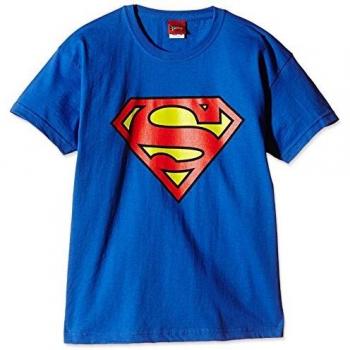 DC Boy's Superhero Cotton T‑Shirt (Royal)
