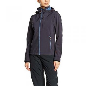 CMP Damen Softshelljacke, Grau (Antracite-Storm)