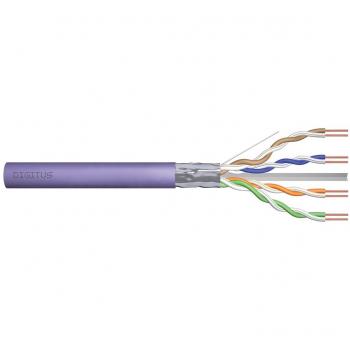 Câble d'installation CAT 6 F-UTP, 250 MHz Dca (LSZH-1), AWG 23/1, 500 m, paire unique, violet (DK-1624-VH-5)