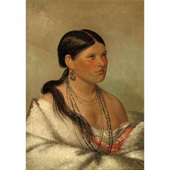 The Female Eagle von George Catlin – 100‑teiliges Puzzle (Shawano, 1830)