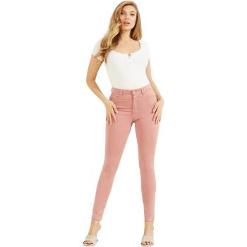 Vestimenta Guess Curta SS Karlee Jewel Button Henley Feminino
