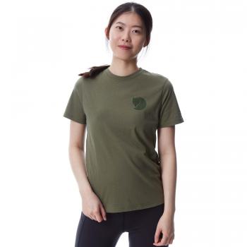 Fox Boxy Donna Fjällräven Logotessuto Short Sleeve