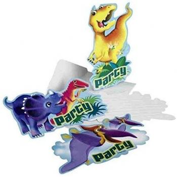Kinder‑Einladungen „Riesiger Dino‑Brotzeit“ – 10 Pack