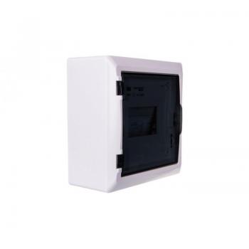 Aufputz Sicherungskasten Kleinverteiler IP40 PE N 1-reihig für 6 Module