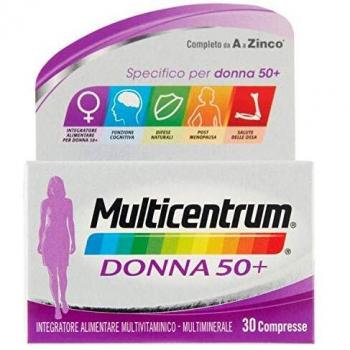 Multicentrum Donna 50 + 30 cpr – Vitamin‑Komplex für 50 +