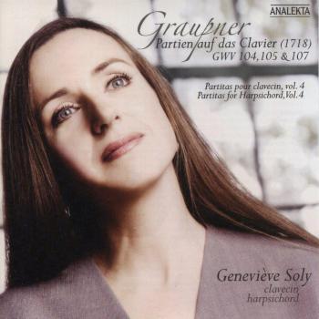 Graupner: Partitas for Harpsichord, Vol 4