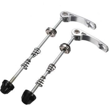 2Pcs Aluminium Quick Release Skewers for Bicycle Wheels