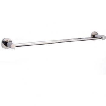 Toallero de Pared con Estante Dual en Acero Inoxidable