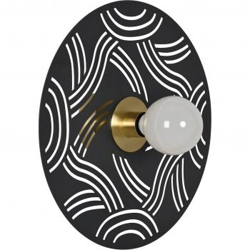 MARKET SET Black Ariane Wall Fixture 40 cm