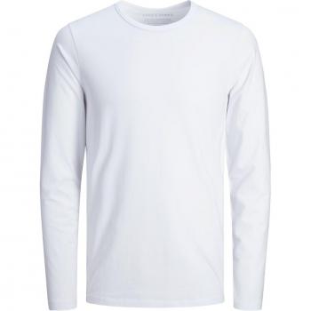 Camiseta Jack & Jones Básica de Manga Larga O-Cuello