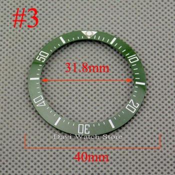 40mm Ceramic Bezel for 43mm Automatic Watch