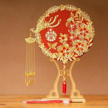 Bridal Group Fan with Vintage Design