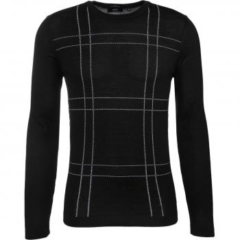 Boss Pullover „Ontonio“ für Herren – Schwarz, Medium, mit Logo