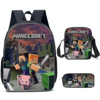 Set de Mochilas Minecraft para Niños