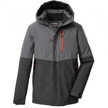 Killtec Abenteuerjacke KOW 222 BYS JCKT – Kinderwindjacke mit reflektierendem Muster
