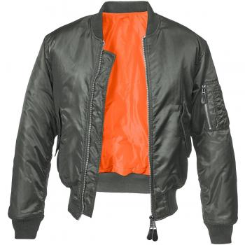 Brandit MA1 Anthracite Bomber Jacket for Men