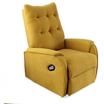 Sillón Relax Swing Tapizado en Mostaza