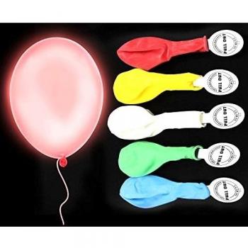 Decoración Festiva Xcellent Global: 25 globos LED 12” con luces intermitentes