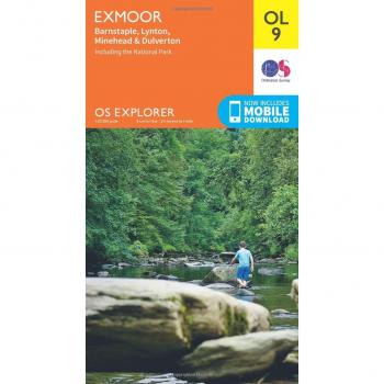 Ordnance Survey Map of Exmoor