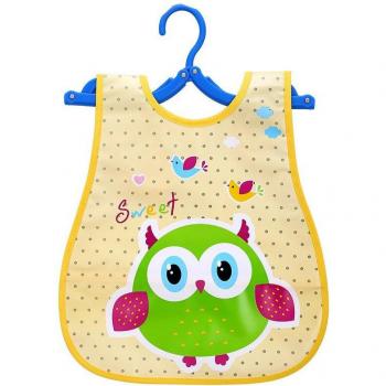 Bavoir bambin personnalisable en coton, revêtement EVA