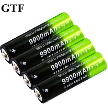 GTF 18650 9900mAh 3.7V Rechargeable Battery
