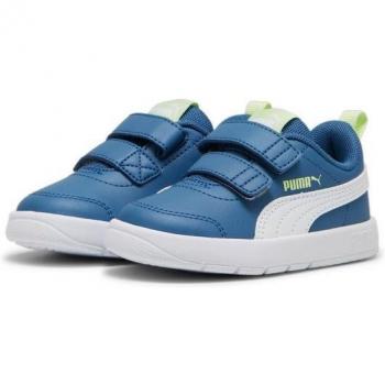 Puma Sneaker Courtflex V3 Blue Horizon/White EU 25
