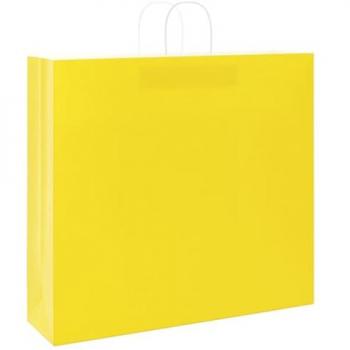 Kraft Bags Blanca (50 uds) – 54×15×49 cm en Blanco/Rojo/Marrón