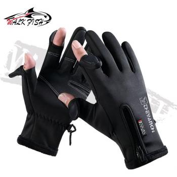 Guantes de Deporte Invierno Caminar Peces