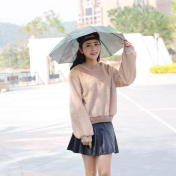 Compact Umbrella Hat for Sun Protection