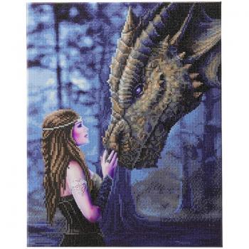 40x50cm Anne Stokes Dragon Crystal Art {color}
