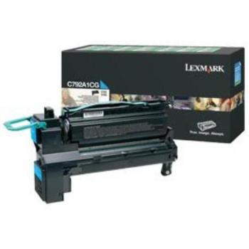 Toner Cyan original Lexmark C792A1CG