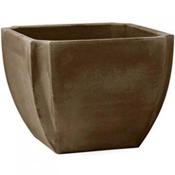 Bac À Fleurs Carré 46 Litres Taupe