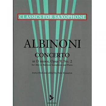 Concerto d-Moll: op. 9/2. Saxophon