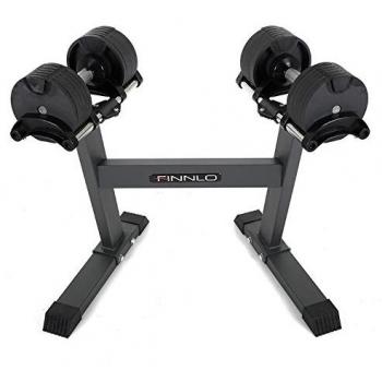 FINNLO by HAMMER Smartlock Hantel-Set mit Hantelständer (64 kg)
