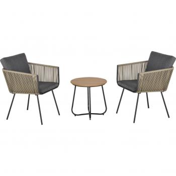 Jardín & Balcón OutSunny 60x60x67 cm – Muebles de Ratán